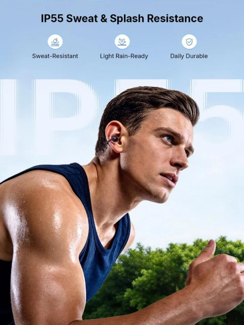 Open Ear Clip-On Headphones with AI Translation - Wireless Earbuds for Easy